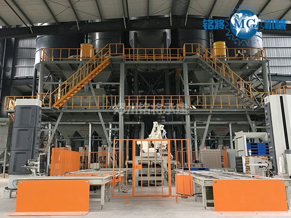 生產(chǎn)膩子粉需要什么機器，哪些原料？